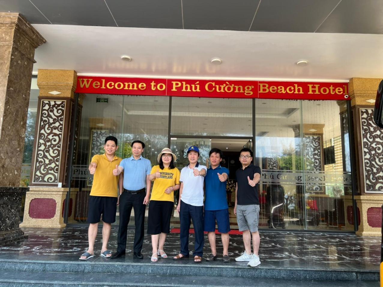 ฟู เกือง บีช โฮเทล Hotel ด่งเฮ้ย ภายนอก รูปภาพ
